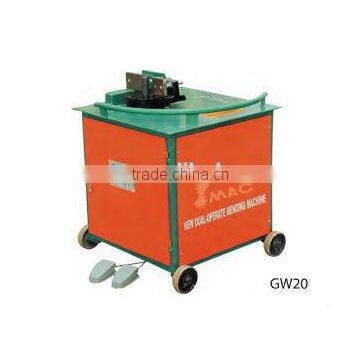 New type GW-20 round bar bending machine