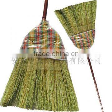 bamboo handle cleaning broom