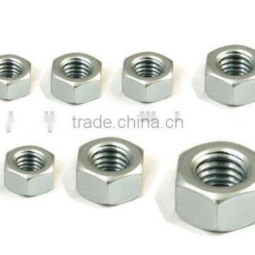 Galvanized Carbon Steel Hex Head Screw Nuts, Hex Nuts From Guangzhou Supply photo-2