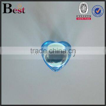 China Travel Cosmetic Fragrance Perfume Empty Blue Mini 10ml Glass Spray Bottle Heart Shape Bottom Cheapest Promotion photo-2