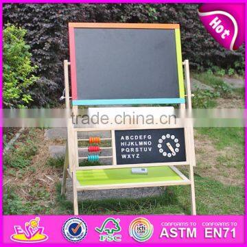 Best Sale Double-sided Drawing Board Wooden Learning Toys for Toddlers W12B102-S photo-3