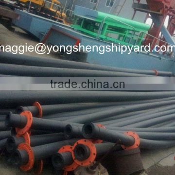 cutter suction dredging HDPE pipe