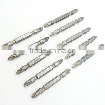 10 Piece Double Ended Crv Power Bit Set With Belt Holder photo-3