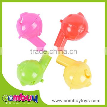 High quality cheap toy kids cheering small plastic toy whistle