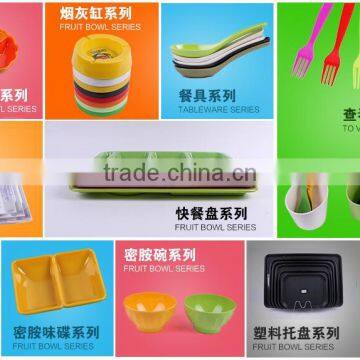 Most Popular 11.5'' Print Plastic Melamine Tray Without Handle photo-5