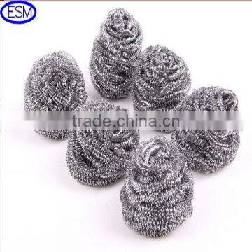 2015 Galvanized/ss410/304 mesh steel wool scourer for cleaning