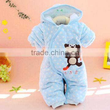 New Design 100% Cotton Casual Baby Clothing Sets Long Sleeved In Winter photo-3