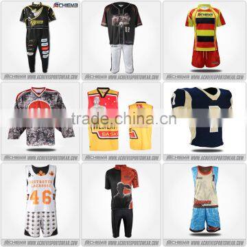 Sports league custom basketball/soccer/football/cycling/icehockey/rugby jerseys