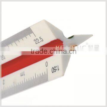 Kearing Plastic Triangular Scale Ruler, triangular scale ruler with different proportions,