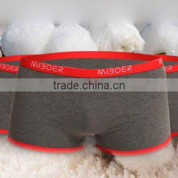 Custom 2016 Sale New Mens Underwear Men's Sey Cotton Stretch Boer Athletic Sports Breathable Man Underwear Mid-waisted Boers photo-2