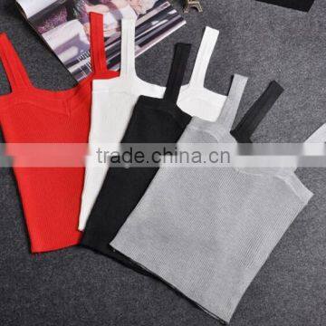 Sleeveless Comfortable Women's Vest 100% Cotton photo-5