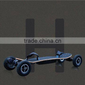 HSJ102 Outdoor Powerfull 4 Wheels Motor Hoverboard Electric Skateboard Factory Procduce photo-3