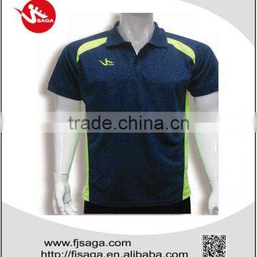 Wholesale Golf Shirts With Polyester and Spandes Suit for Men Newest Design photo-2