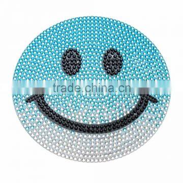 Rose Pink Lips Rhinestone Crystal Sticker/Custom Gems Stickers For Mobile Decoration photo-3