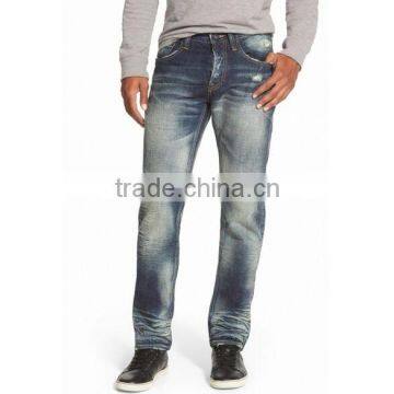 Biker Jeans Fashion Denim Trousers(LOTK065) photo-2