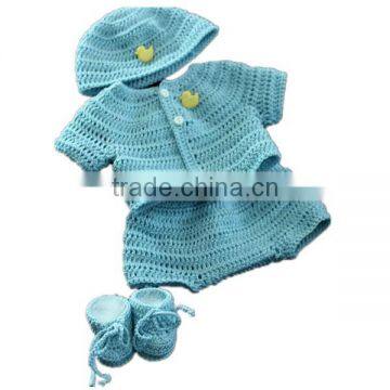 100% Cotton Free Crochet Sweater Baby Pattern