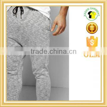 Space Dye Tracksuits Bottoms Slub Joggers Skinny Fit Sweatpants