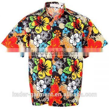 Hawaiian Aloha Cotton Shirt Colorful Big Chaba Beach Holiday photo-3