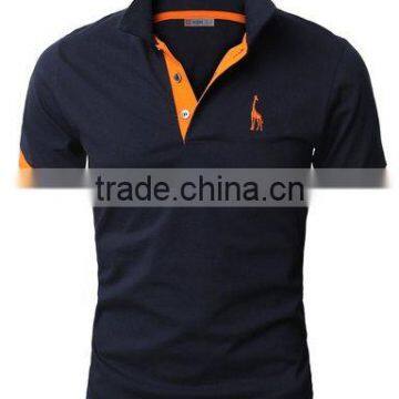 Promotional Custom Embroidered Logo and Printing Polo Shirt 100% Cotton photo-3