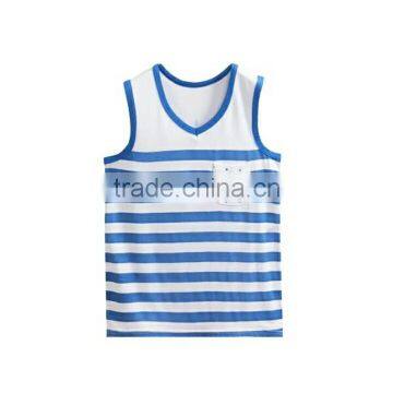 2016 Wholesale new design stripe T shirt