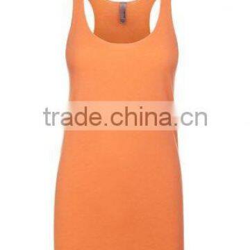 Next Level Apparel Ladies' Tri-Blend Racerback Tank Top - Made of 50% Polyester, 25% Cotton and 25% Rayon. Comes With Your Logo photo-5