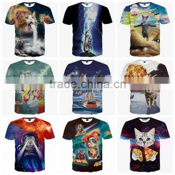 OEM short tshirt printing cotton custom tshirt