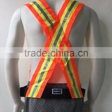 Nylon Material Reflective Work Safety Man Belt With Contrast Color