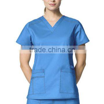 Fashion Design Comfortable Medical Nurse Scrubs Uniforms Designs Wholesale photo-3