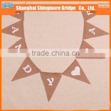 Cheap Wholesale High Quality Triangle Pennant Flag photo-3