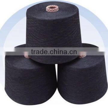 100% Fiber Dope Dyed Ring Spun Polyester Yarn for Knitting and Weaving From China photo-3