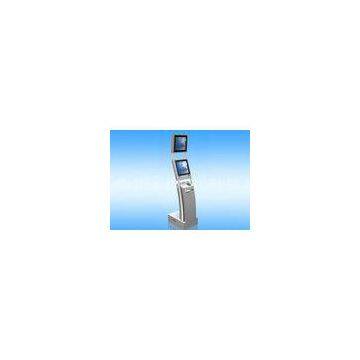 Bank Multi Touch Screen Kiosk With Card Reader / Printer / Scanner