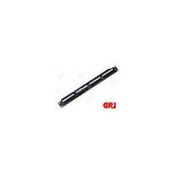24 ports UTP Black Rj45 Cat5e Patch Panel For 19'' Network Cabinet