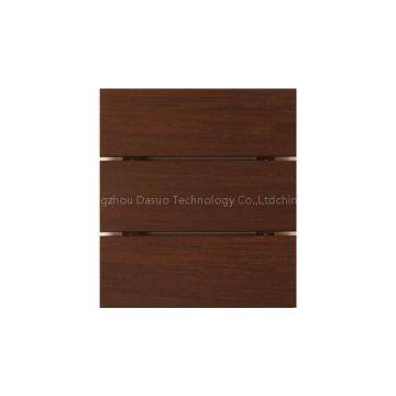 DassoXTR Outdoor Bamboo Decking, Smooth Surface, Unsymmetrical BSWO-S