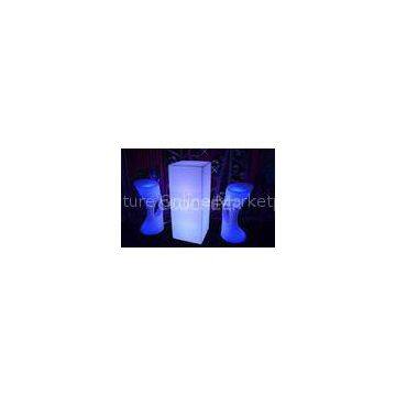 RGBW Wireless Highboy Led Bar Table Disco Bar Club illuminated Furniture