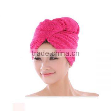 2015 new design China supplier hair towel turban for wholesale