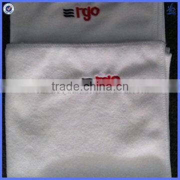 Hot sale square cheap 100% polyester microfiber towel wholesale