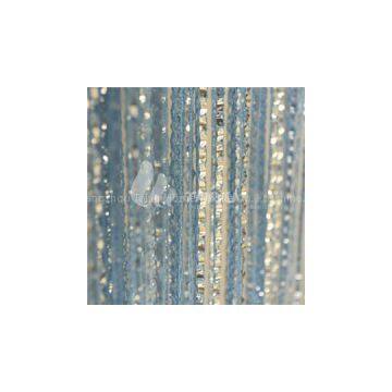 Warp Knitting String Curtain With Metallic