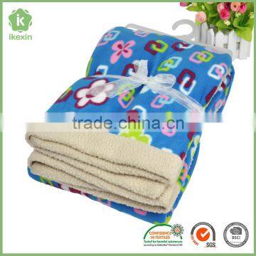 Manufacture Embossed Style Knitting Baby Blanket