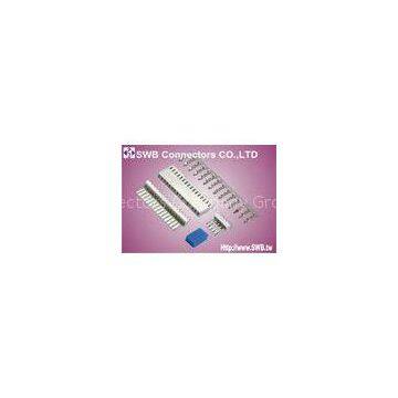 One Row 2.54mm Pitch Connectors Tin Plated Contact 2510 Series