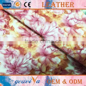 High Quality Custom OEM Print Synthetic Leather