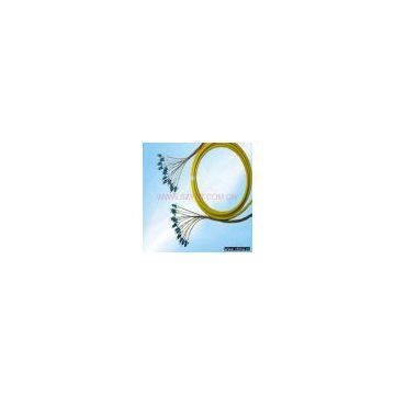 Bundle multi-fiber optic pigtail