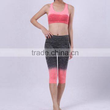 Women Bra+Capris Fitness Yoga Wear Sets