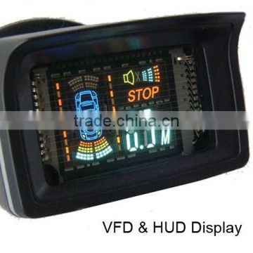 Car Sensor System with 4 Rear Eyes Car HUD Parking