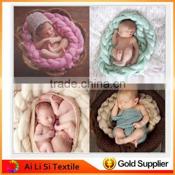Newborn Knit Baby Photography Props Crochet Knit Costume Photo Props
