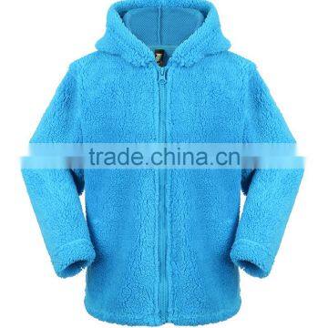 kids polyester berber Fleece winter jacket