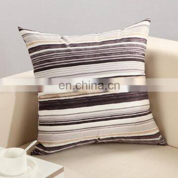 Simple Striped Office Pillow Sofa Cushion Soft Pillow Case photo-4