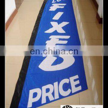 Decorative Swooper Flags , Outdoor Promtional Swooper Flags