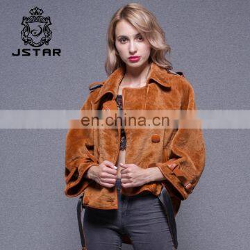 Winter Fashion Lamb Skin Fur Coats Double Face Sheepskin Fur Jacket photo-4