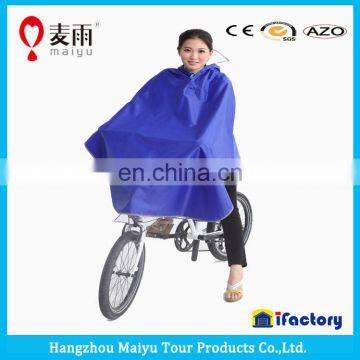 MAIYU Pvc Coating Advertising Bike Poncho Raincoat photo-2