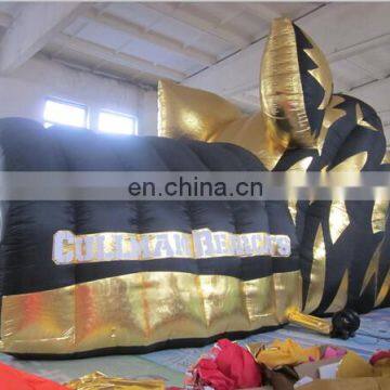 Inflatable Animal Tunnel, Inflatable Tiger-head Tunnel Games for Sale photo-3